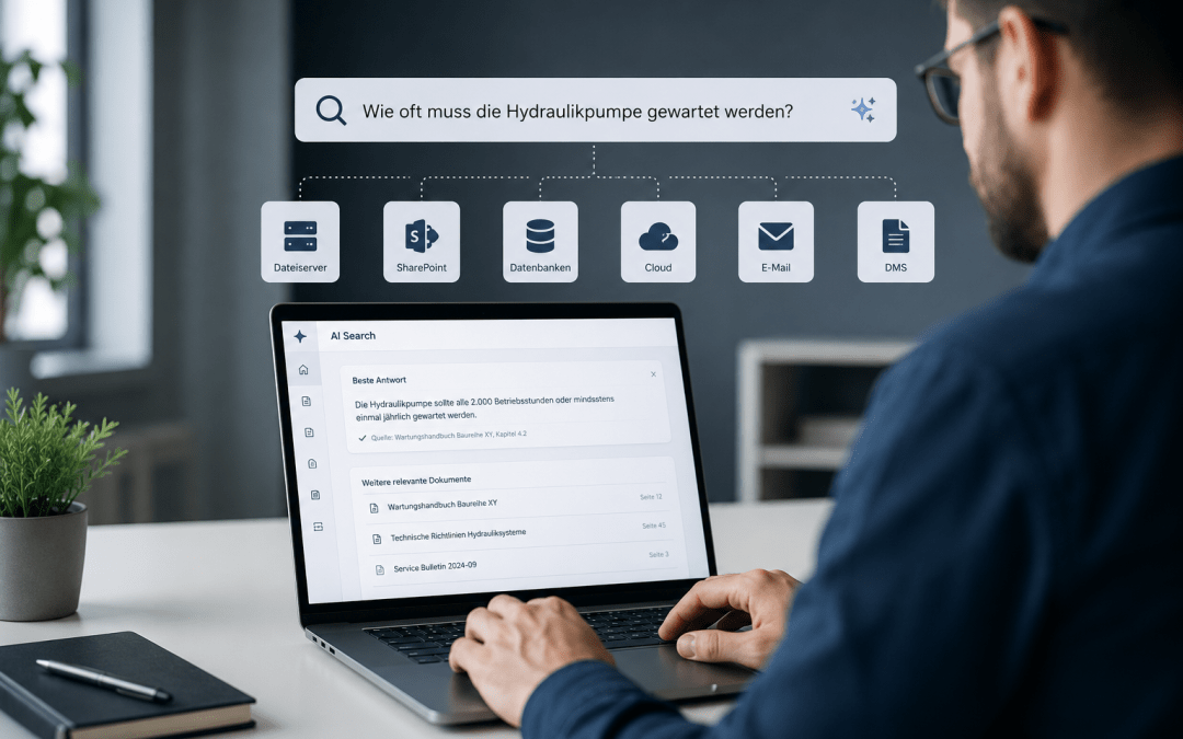 AI Search im Unternehmen: Die wichtigsten Funktionen moderner Suchplattformen